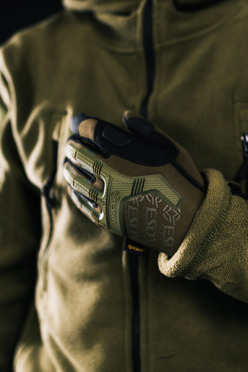 Рукавиці тактичні Esdy G-17 зелені Фото 5